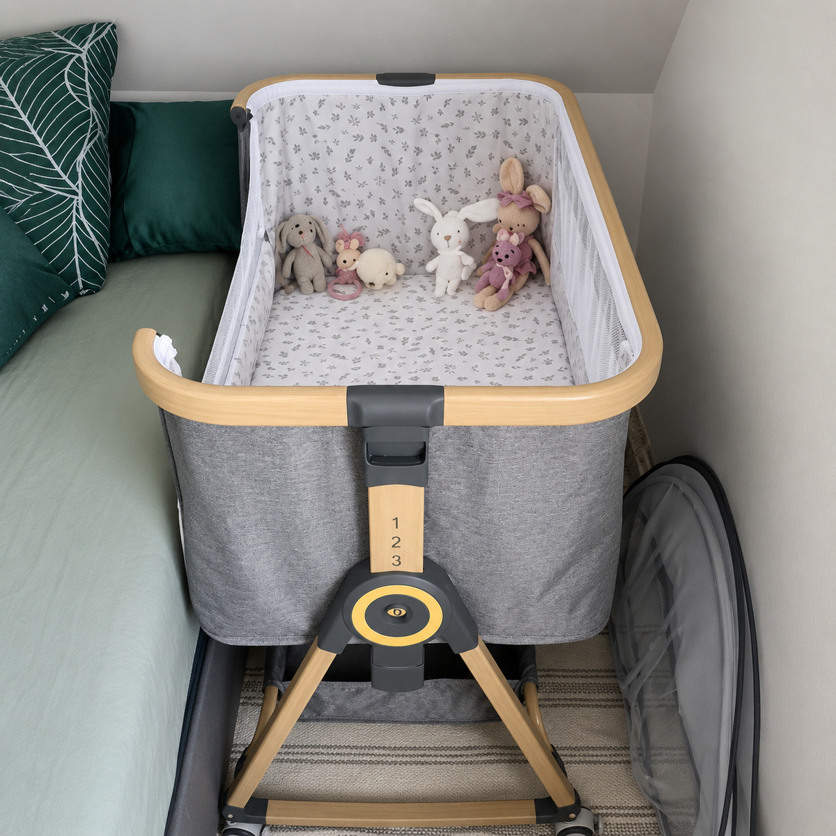 Bequemes Baby-Beistellbett