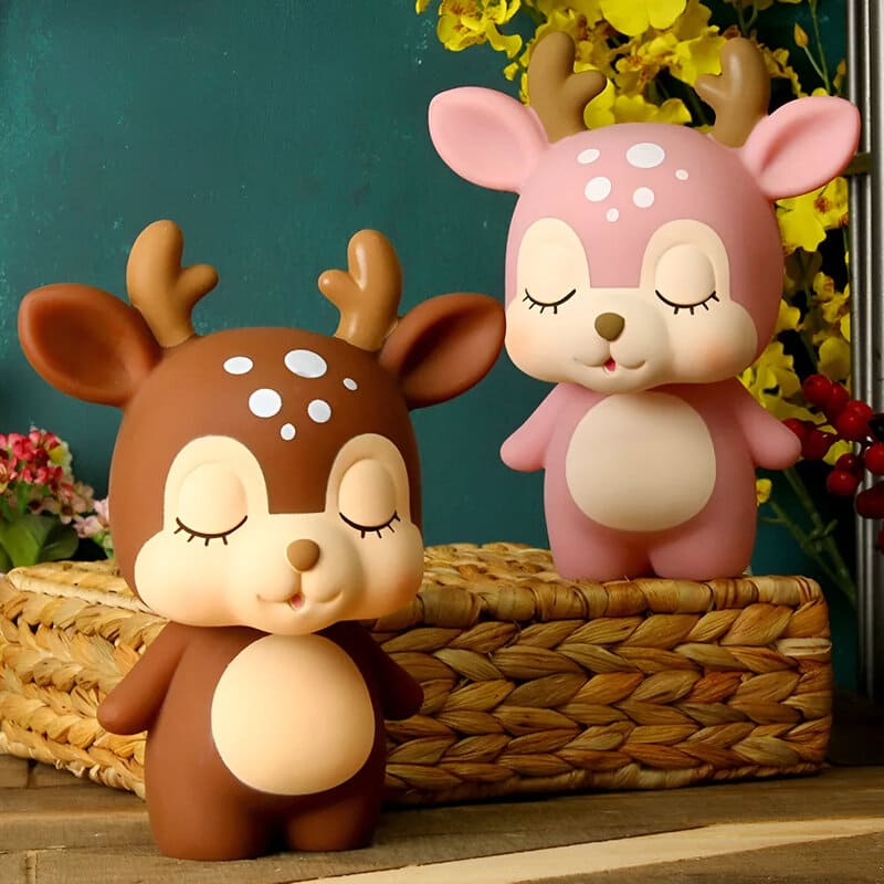 Belle Tirelire Cerf pour Enfant