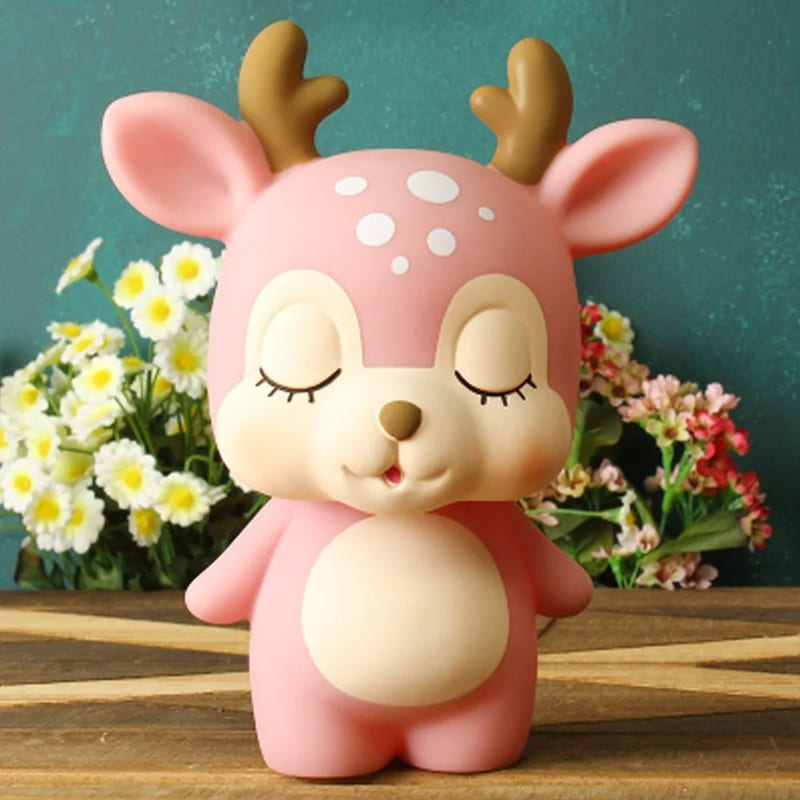 Belle Tirelire Cerf pour Enfant