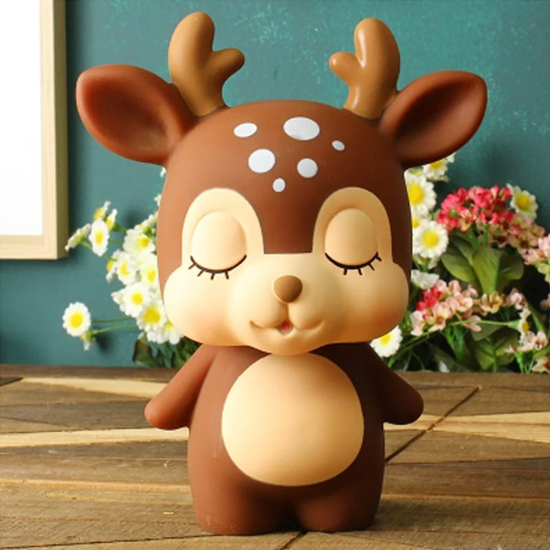 Belle Tirelire Cerf pour Enfant