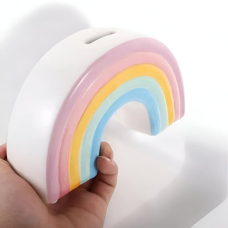 Tirelire Arc-en-Ciel