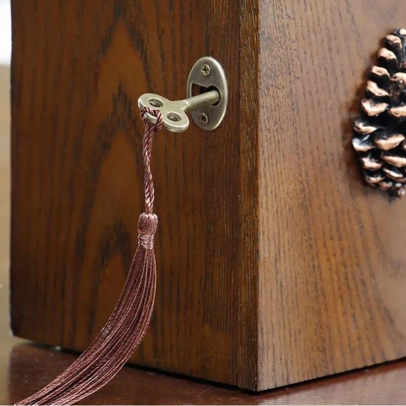 Tirelire Artisanale en Bois
