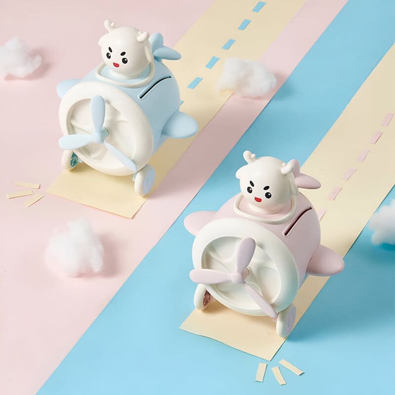 Tirelire Avion pour Enfant