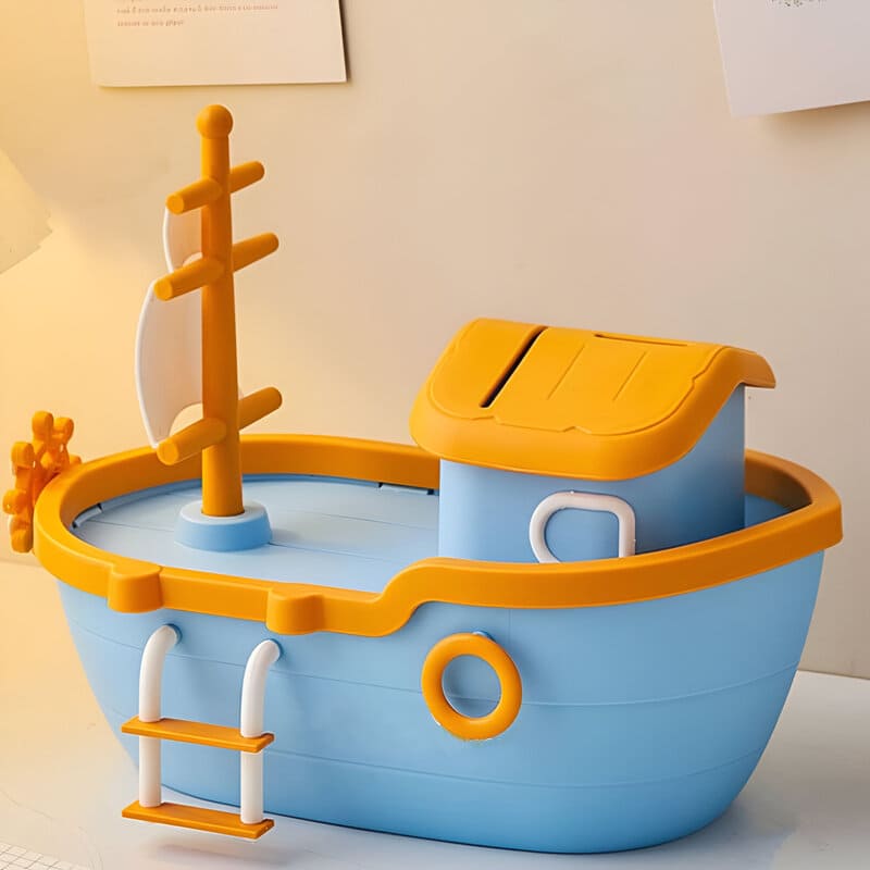 Tirelire Bateau pour Enfant