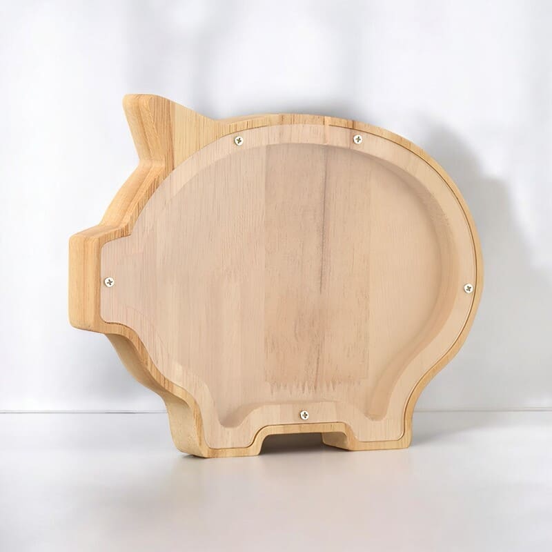 Tirelire Bois Cochon