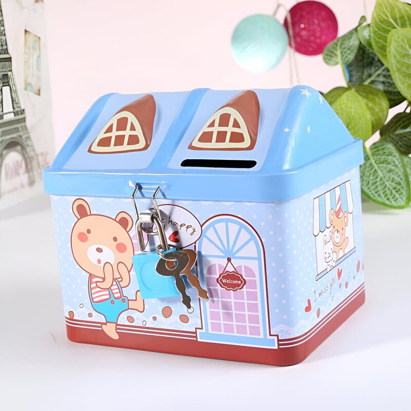 Boîte à Tirelire avec Cadenas