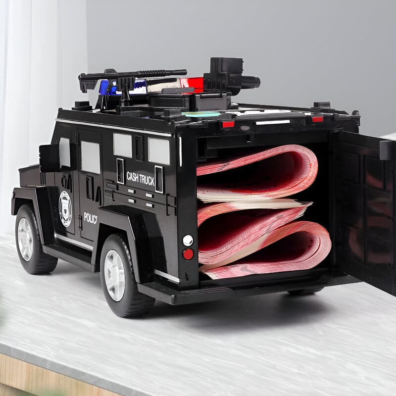 Tirelire Camion Police