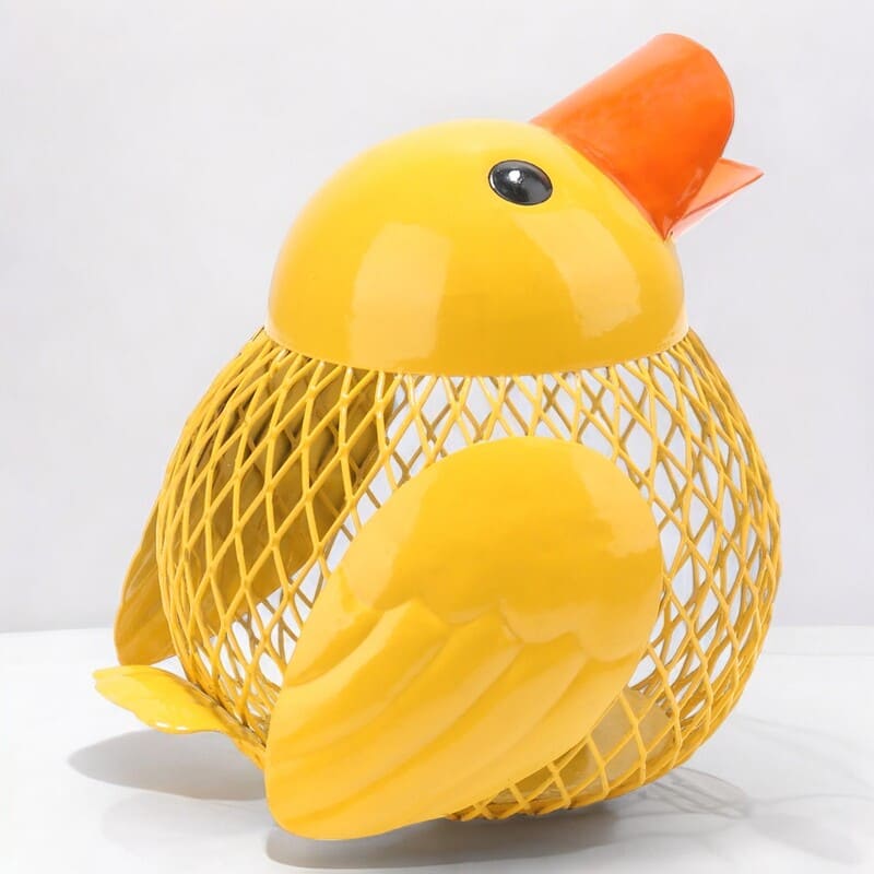 Tirelire Canard Métal