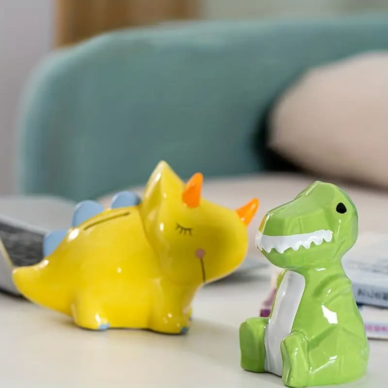 Tirelire Céramique Dinosaure