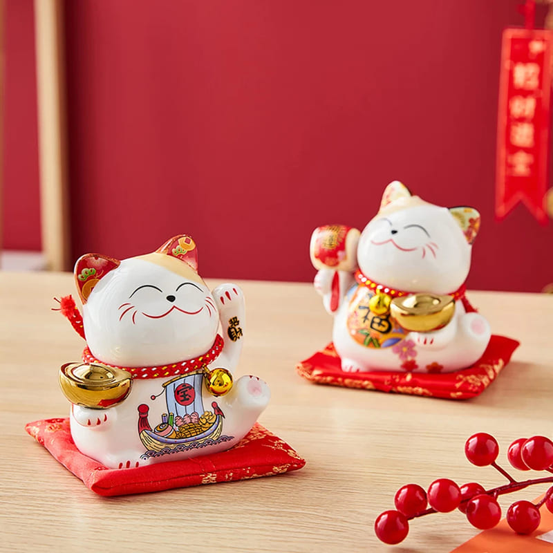 Tirelire Chat Chinois