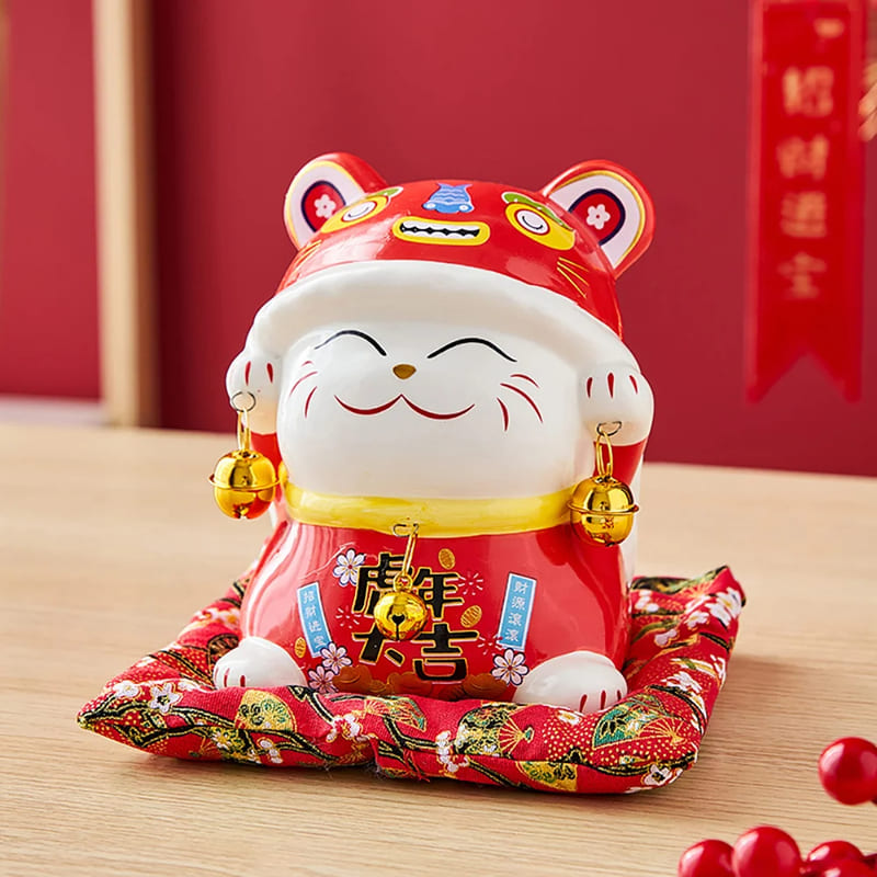 Tirelire Chat Chinois