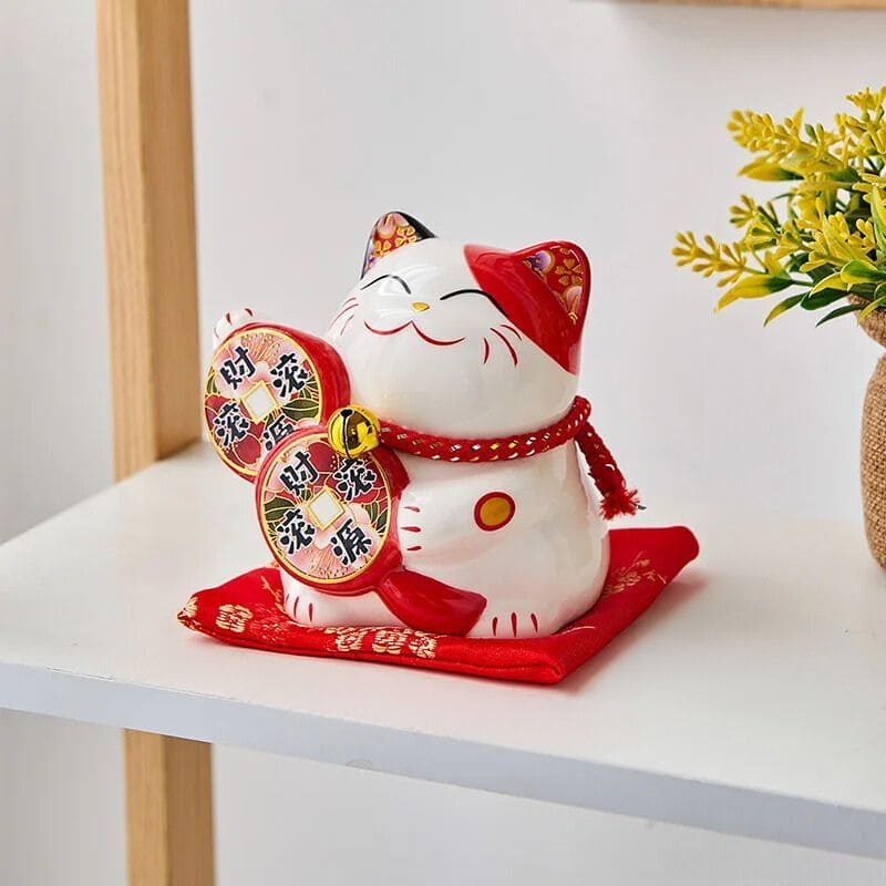 Tirelire Chat Chinois