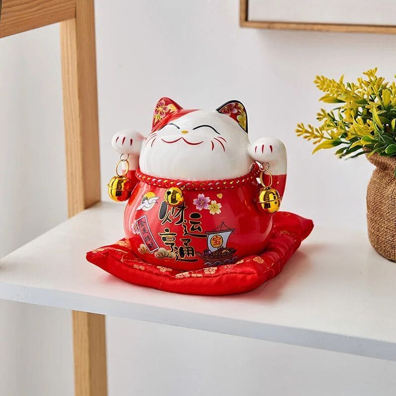 Tirelire Chat Chinois