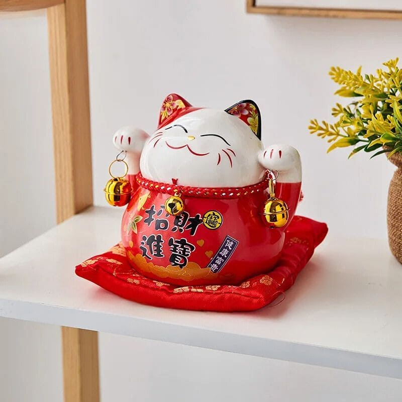 Tirelire Chat Chinois