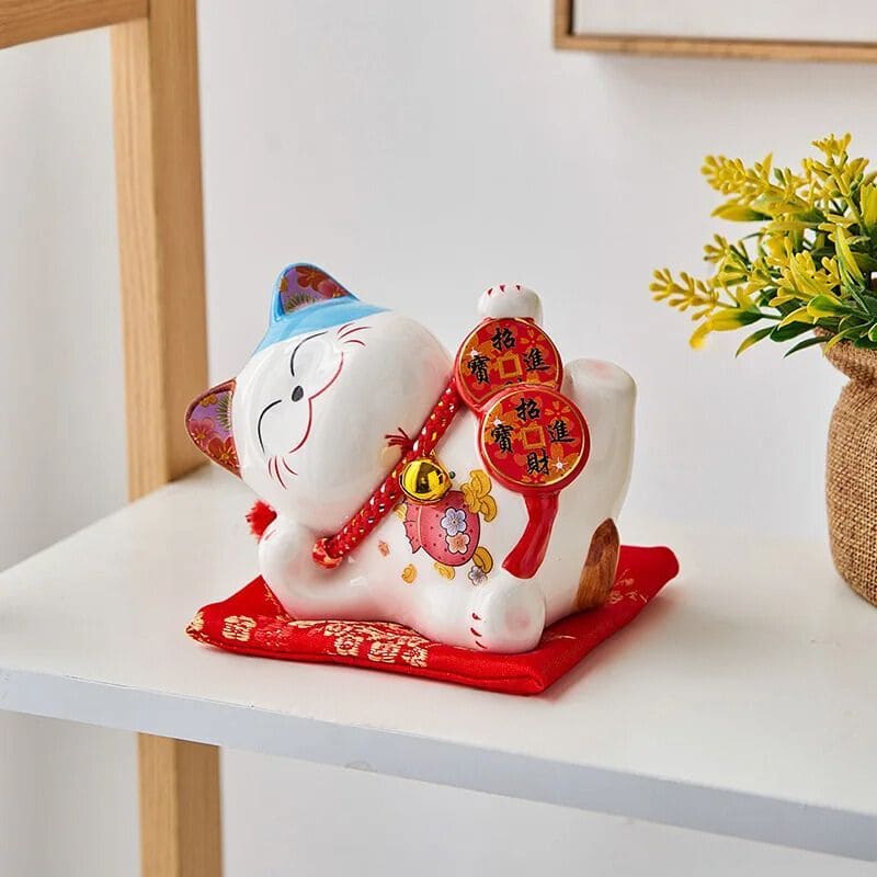 Tirelire Chat Chinois