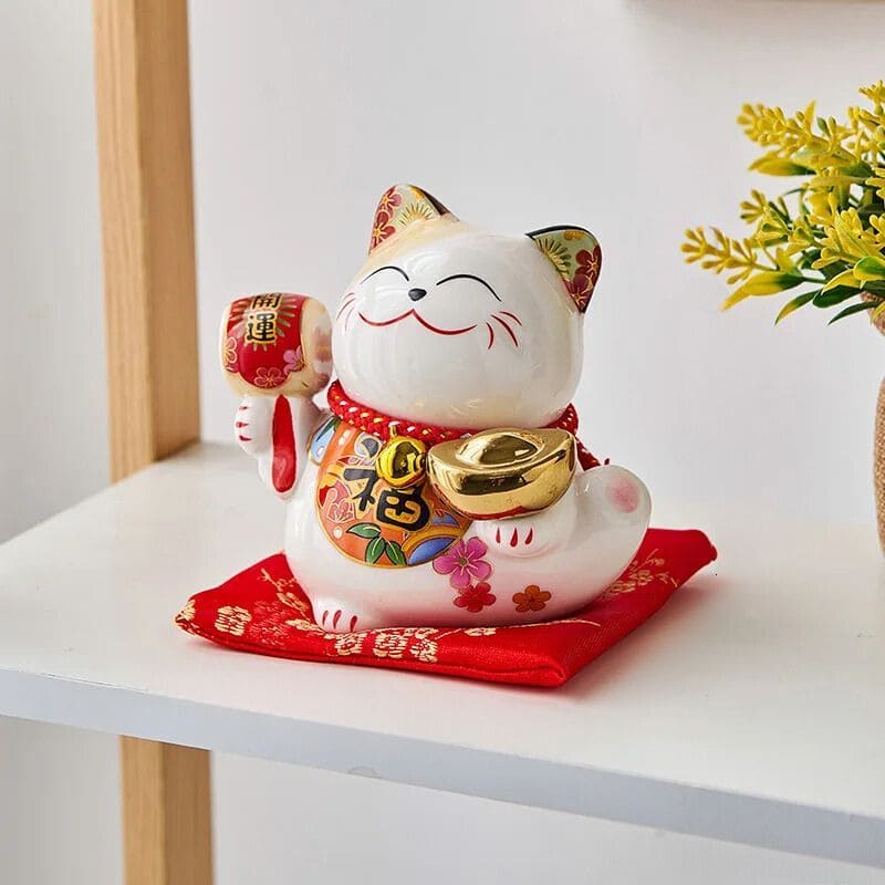 Tirelire Chat Chinois
