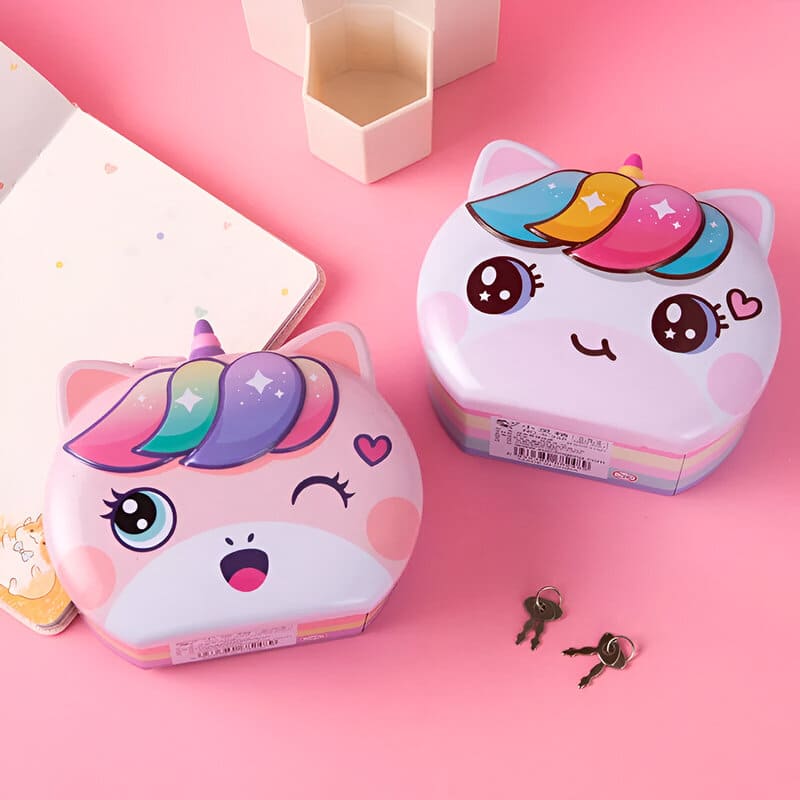Tirelire Chat Licorne
