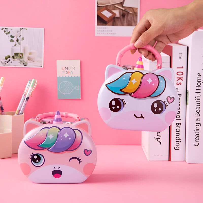 Tirelire Chat Licorne