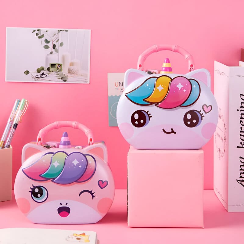 Tirelire Chat Licorne