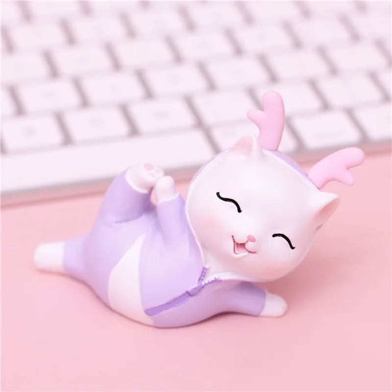 Tirelire Chat Rose