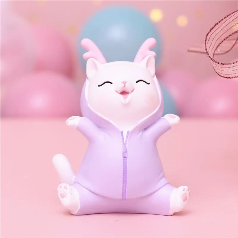 Tirelire Chat Rose