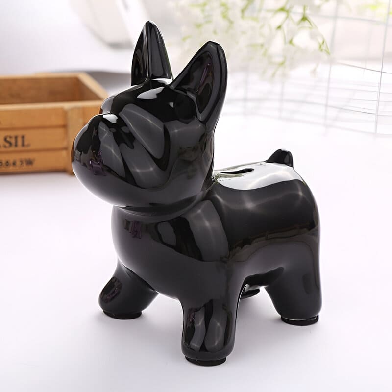 Tirelire Chien Bouledogue Français
