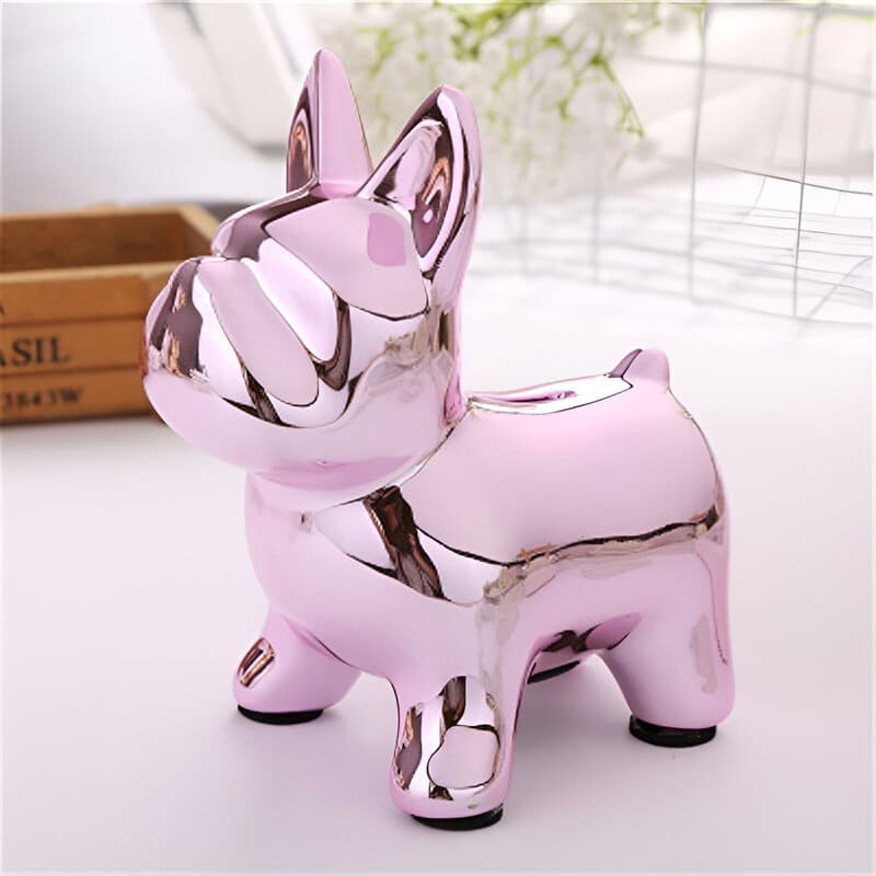 Tirelire Chien Bouledogue Français