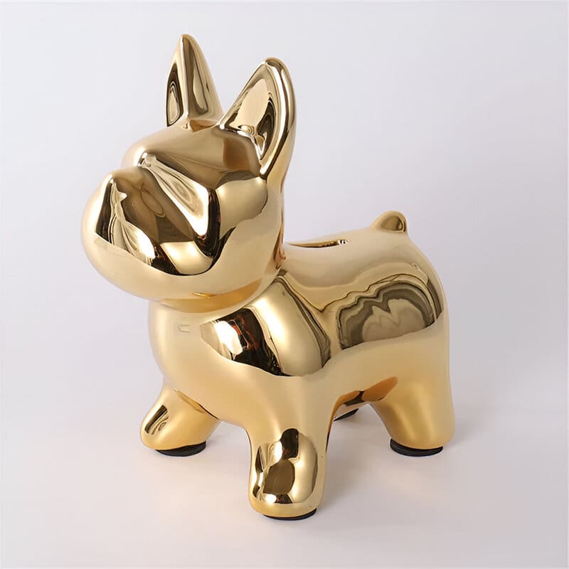 Tirelire Chien Bouledogue Français