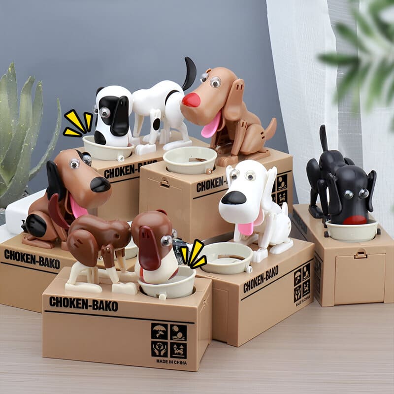Tirelire Chien qui Mange