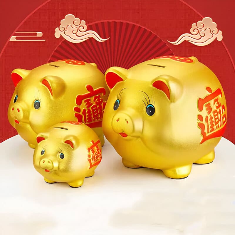 Tirelire Cochon Chinois