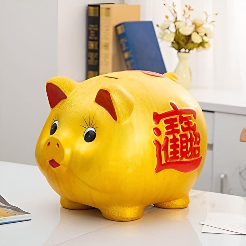 Tirelire Cochon Chinois