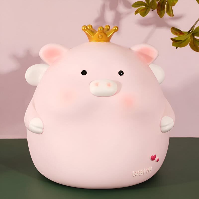 Tirelire Cochon Couronne
