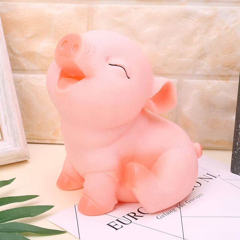 Tirelire Cochon en Plastique
