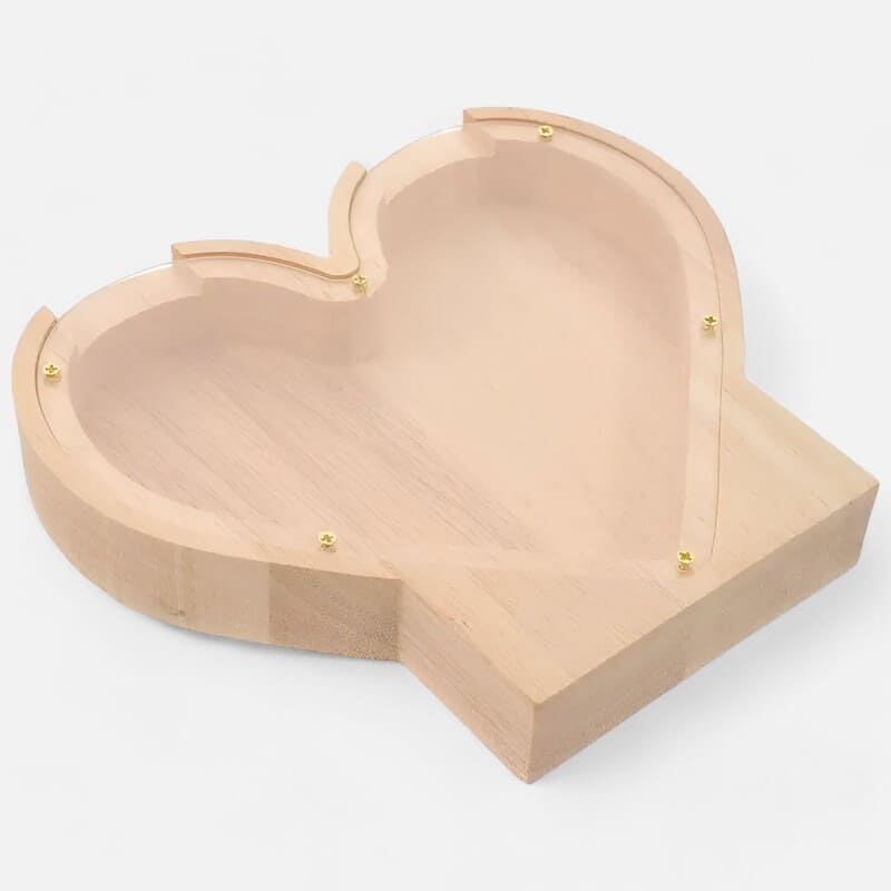 Tirelire Cœur Mariage