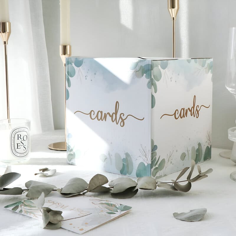 Tirelire en Carton pour Mariage