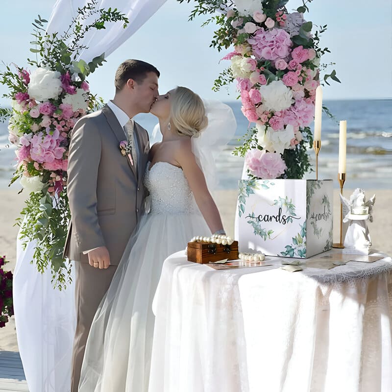 Tirelire en Carton pour Mariage