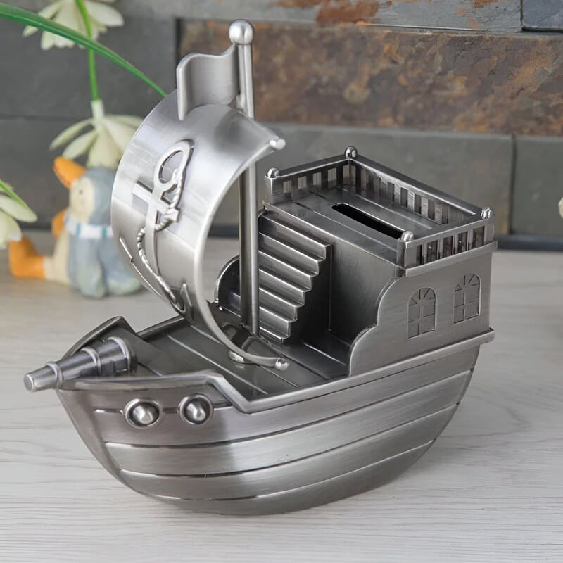 Tirelire Bateau Pirate