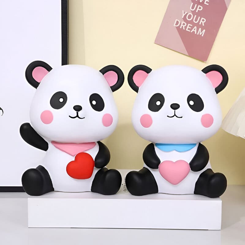 Tirelire Fille Panda