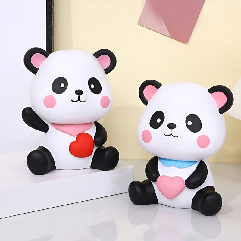 Tirelire Fille Panda