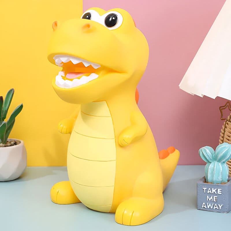 Tirelire Garçon Dinosaure