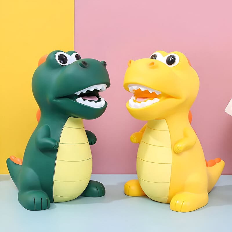 Tirelire Garçon Dinosaure