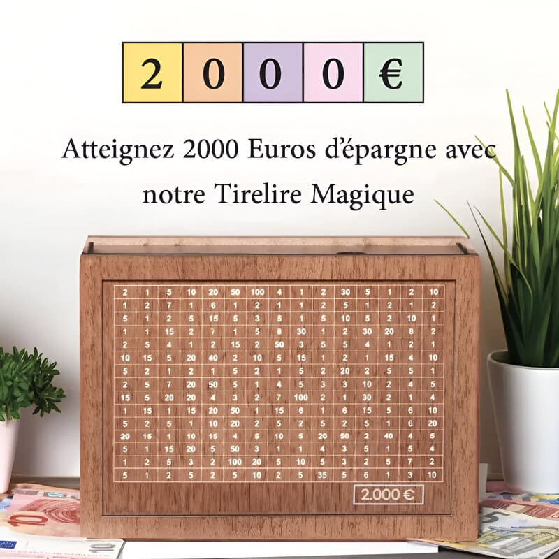 Tirelire Japonaise 2000 Euros