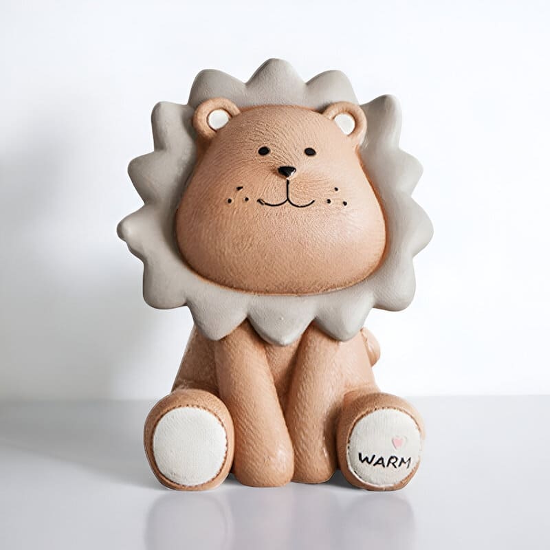 Tirelire Lion Jungle