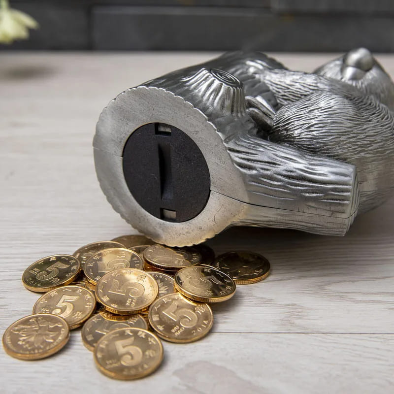 Tirelire Koala Argent