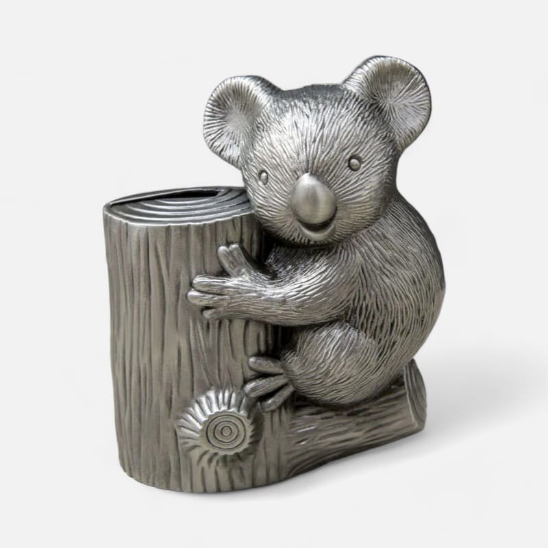 Tirelire Koala Argent