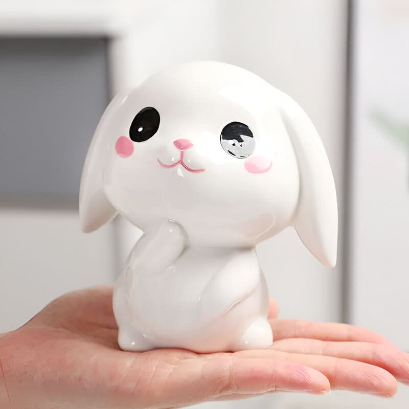 Tirelire Lapin Céramique