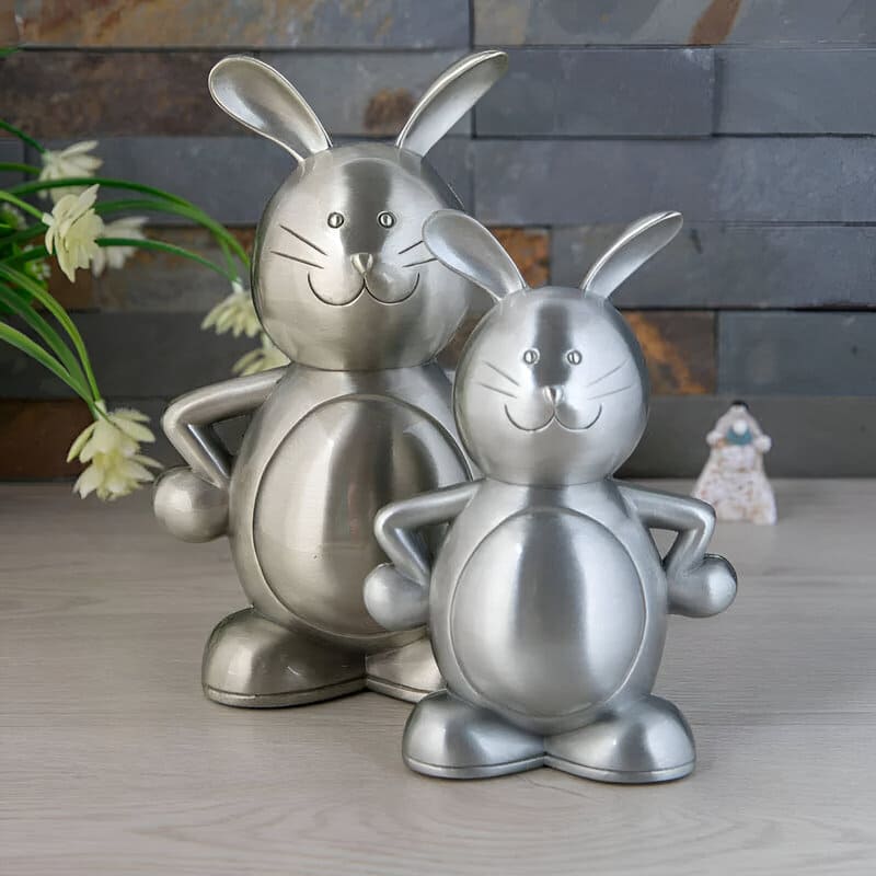 Tirelire Lapin Métal