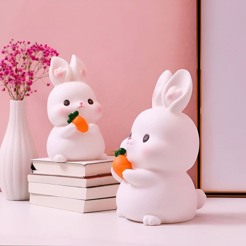 Tirelire Lapin Rose
