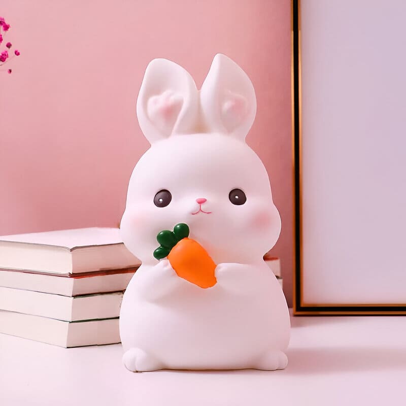 Tirelire Lapin Rose