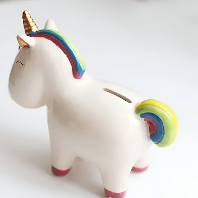 Tirelire Licorne à Décorer